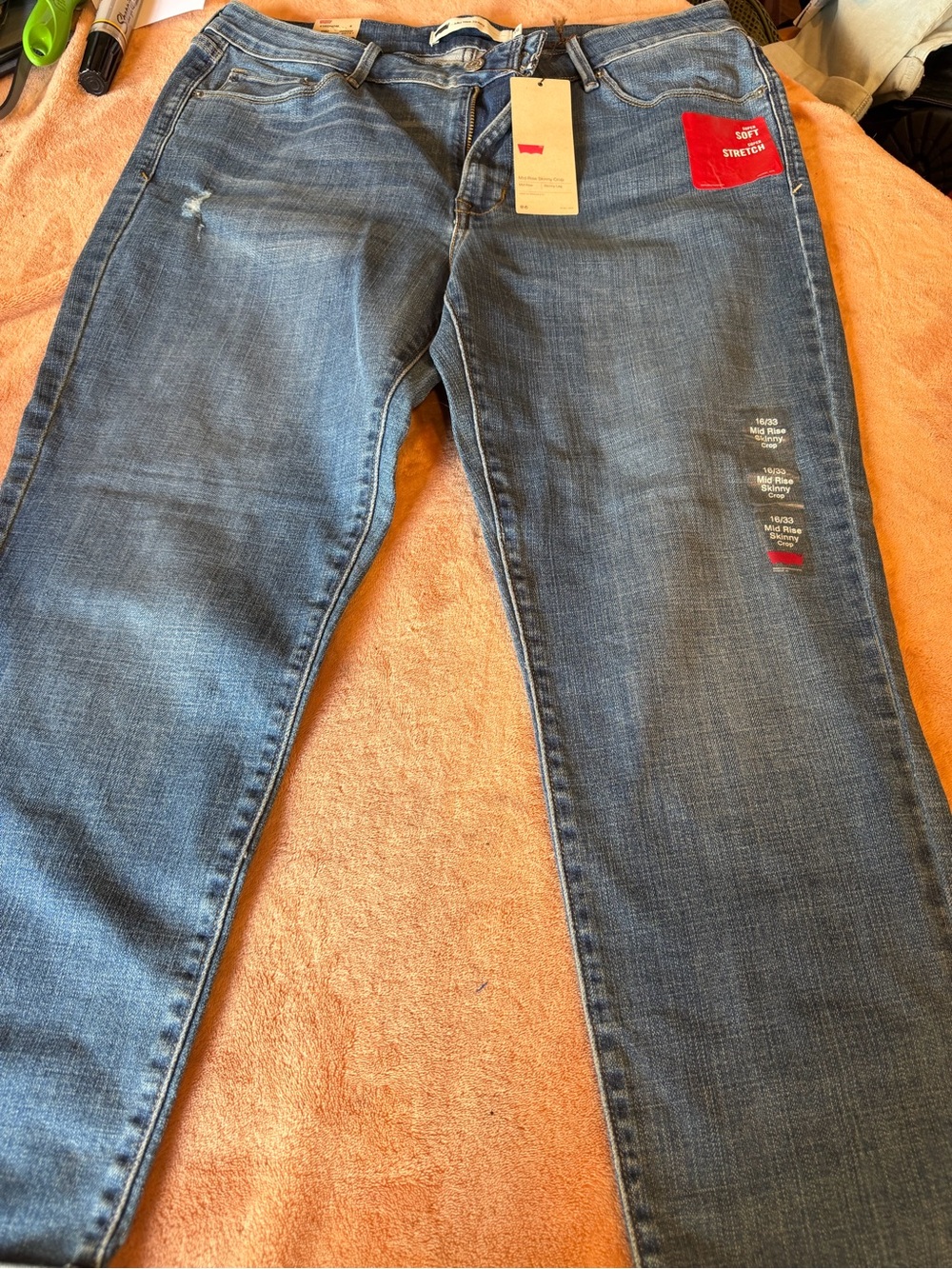Women’s Blue Stretch Jeans